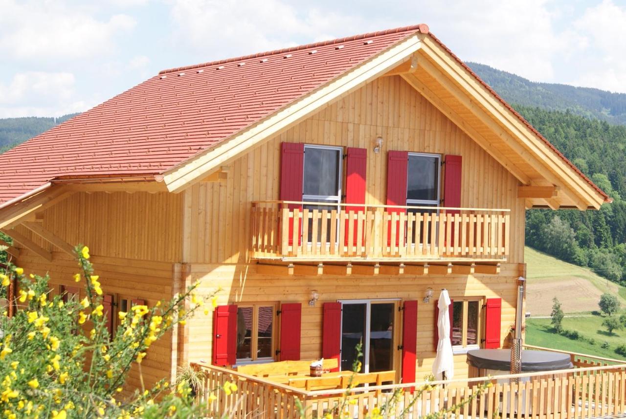 Bergchalet Am Waldrand - Pool, Sauna & Kamin Pöllauberg Eksteriør billede