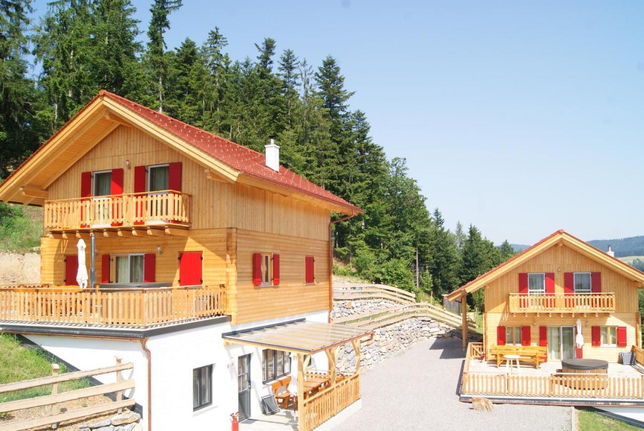 Bergchalet Am Waldrand - Pool, Sauna & Kamin Pöllauberg Eksteriør billede